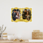 Middeleeuwse Renaissance Ridder Renfaire Aangepast Poster (Keuken)