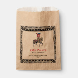 Middeleeuwse Renaissance Ridder Renfaire Babyfeest Bedankzakje