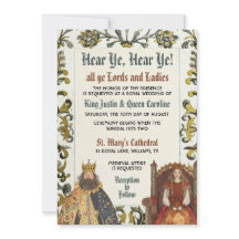 Middeleeuwse Renaissance Royal Wedding