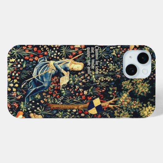 Middeleeuwse Renaissance Tapestry Herders en Schap Case-Mate iPhone Case (Achterkant (horizontaal))