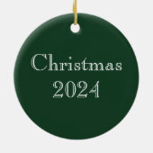 Middeleeuwse Renaissance Tapestry Herders en Schap Keramisch Ornament (Achterkant)