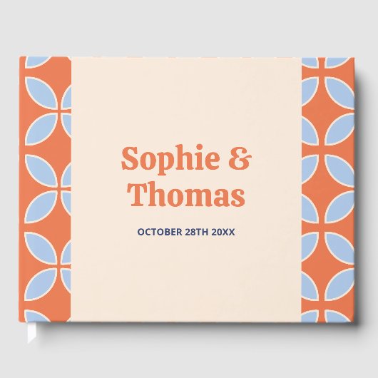 Middeleeuwse retro bruiloft gastenboek (Voorkant)