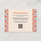 Middeleeuwse retro bruiloft informatiekaartje (Voorkant)