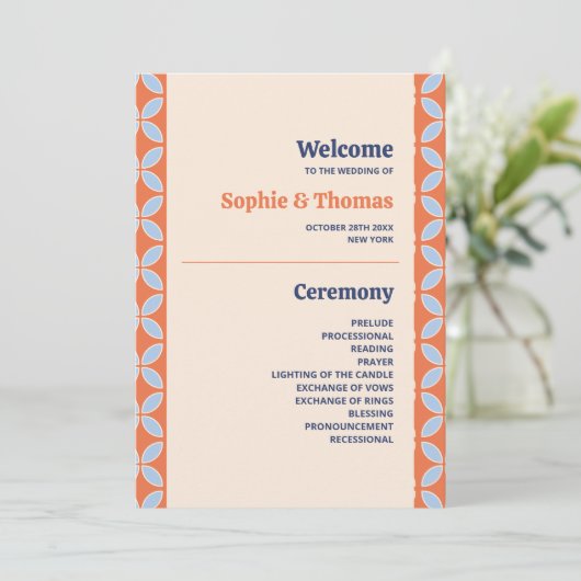 Middeleeuwse retro bruiloft kaart (Staand voorkant)