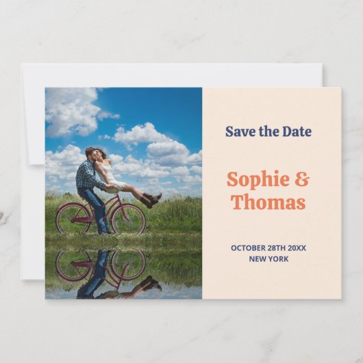 Middeleeuwse retro bruiloft kaart (Voorkant)