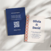 Middeleeuwse retro bruiloft kaart