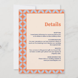 Middeleeuwse retro bruiloft kaart