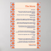 Middeleeuwse retro bruiloft poster (Voorkant)