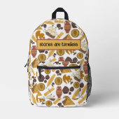 Middeleeuwse retro  middeleeuwse geschiedenis bedrukte rugzak (Voorkant)