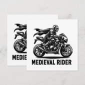 Middeleeuwse ridder (Voorkant / Achterkant)