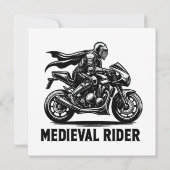 Middeleeuwse ridder (Achterkant)