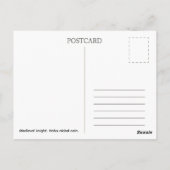 Middeleeuwse ridder. briefkaart (Achterkant)