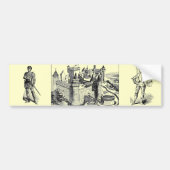 Middeleeuwse Ridder Bumpersticker (Voorkant)