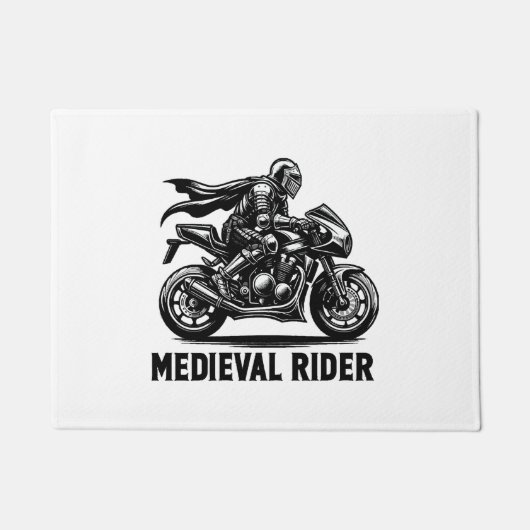 Middeleeuwse ridder deurmat (Voorkant)