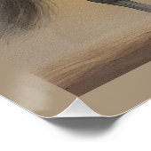 Middeleeuwse ridder en paard perfect poster (Hoek)