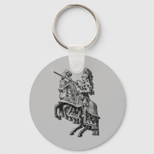 Middeleeuwse Ridder Fantasy Sleutelhanger