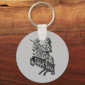 Middeleeuwse Ridder Fantasy Sleutelhanger (Voorkant)
