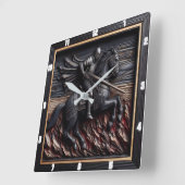 Middeleeuwse Ridder: Graanontwerpstijl Vierkante Klok (Hoek)