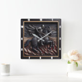 Middeleeuwse Ridder: Graanontwerpstijl Vierkante Klok (Huis)