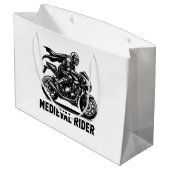 Middeleeuwse ridder groot cadeauzakje (Achterkant Gekanteld)
