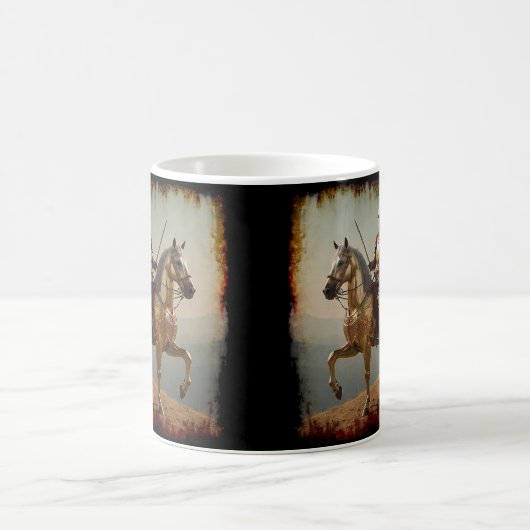 Middeleeuwse ridder in Spanje Koffiemok (Center)