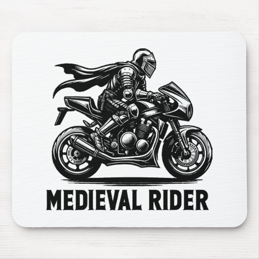Middeleeuwse ridder muismat (Voorkant)