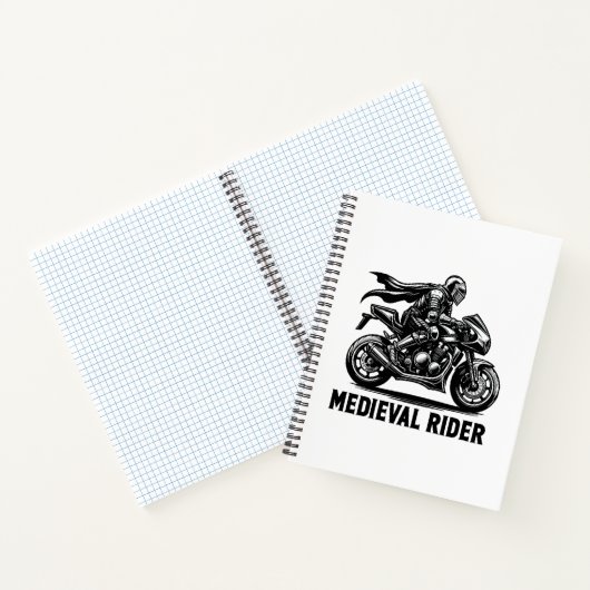 Middeleeuwse ridder notitieboek (Binnen)