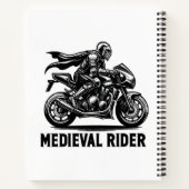 Middeleeuwse ridder notitieboek (Achterkant)