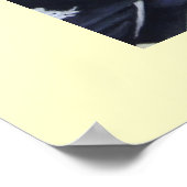 middeleeuwse ridder over paarden historische kunst poster (Hoek)