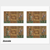 middeleeuwse ridder renaissance bruiloft stickers (Vel)