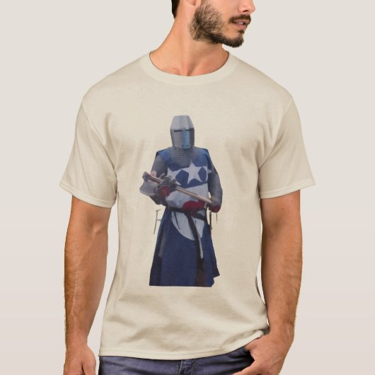 Middeleeuwse Ridder T-shirt (Voorkant)