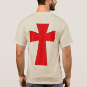 Middeleeuwse Ridder T-shirt (Achterkant)