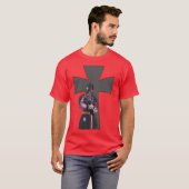 Middeleeuwse Ridder T-shirt (Voorkant volledig)