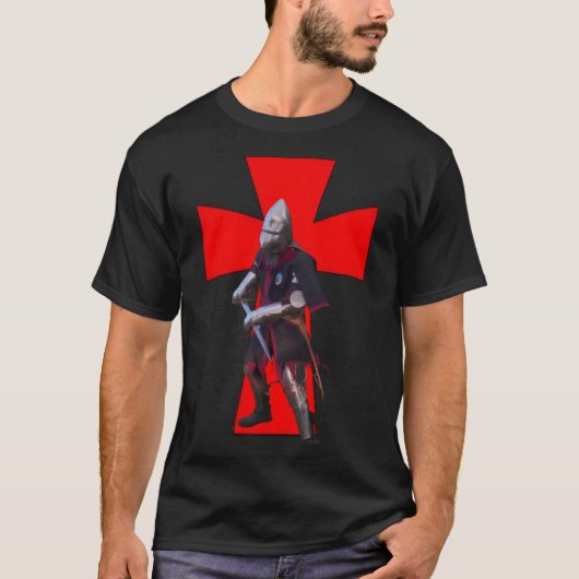 Middeleeuwse Ridder T-shirt (Voorkant)