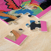 middeleeuwse ridder te paard legpuzzel (Zijkant)