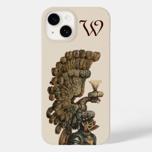 MIDDELEEUWSE RIDDERHELM MET EAGLE Monogram Ivoor Case-Mate iPhone 14 Hoesje