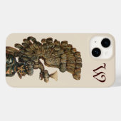 MIDDELEEUWSE RIDDERHELM MET EAGLE Monogram Ivoor Case-Mate iPhone Case (Achterkant (horizontaal))