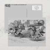 middeleeuwse ridders steekspel Briefkaart (Voorkant / Achterkant)