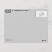 middeleeuwse ridders steekspel Briefkaart (Achterkant)
