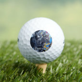 Middeleeuwse ridders steekspel op paarden historis golfballen (Insitu Shirt)