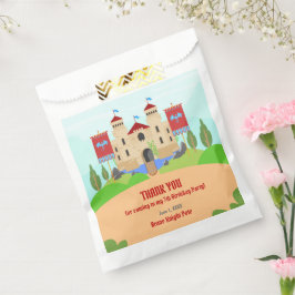 Middeleeuwse Ridders Toernooi Jongen Verjaardagsfe Bedankzakje