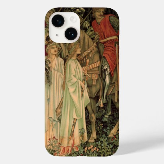 Middeleeuwse Ridders van de Ronde Tafel Case-Mate iPhone Case (Achterkant)