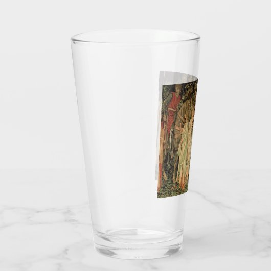 Middeleeuwse Ridders van de Ronde Tafel Glas (Rechts)