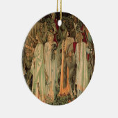 Middeleeuwse Ridders van de Ronde Tafel Keramisch Ornament (Rechts)