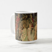 Middeleeuwse Ridders van de Ronde Tafel Koffiemok (Voorkant links)