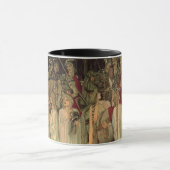 Middeleeuwse Ridders van de Ronde Tafel Mok (Midden)