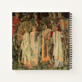 Middeleeuwse Ridders van de Ronde Tafel Notitieboek (Achterkant)