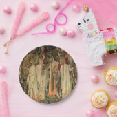 Middeleeuwse Ridders van de Ronde Tafel Papieren Bordje (Feest)