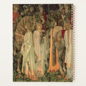 Middeleeuwse Ridders van de Ronde Tafel Planner (Achterkant)