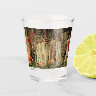 Middeleeuwse Ridders van de Ronde Tafel Shot Glas